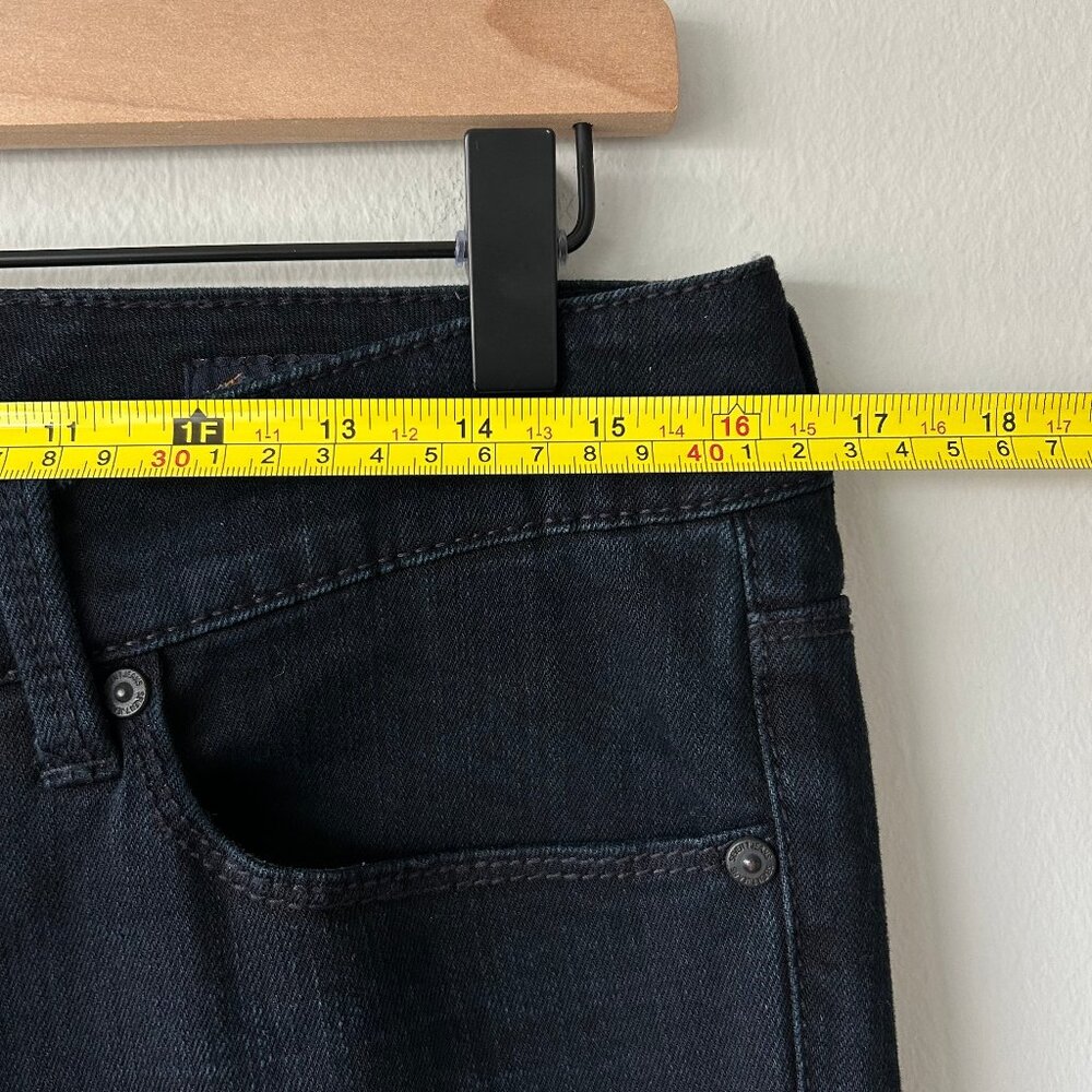 Seven7 Straight Leg Jeans Women 6 Embellished Blue Denim - Picture 7 of 9